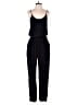 Rory Beca 100% Silk Solid Black Jumpsuit Size M - photo 1