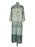Blue Rain 100% Rayon Teal Kimono Size S - photo 2