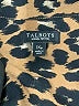 Talbots Animal Print Brown 3/4 Sleeve Button-Down Shirt Size 1X Petite - photo 7