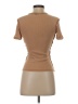 Zara Tan Short Sleeve Turtleneck Size S - photo 2