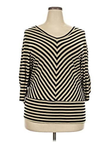 Cable & Gauge 3/4 Sleeve Top (view 1)