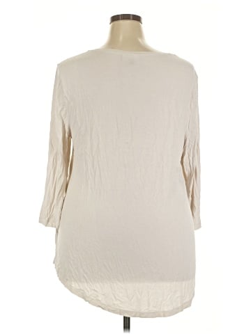 JM Collection 3/4 Sleeve T-Shirt (view 2)