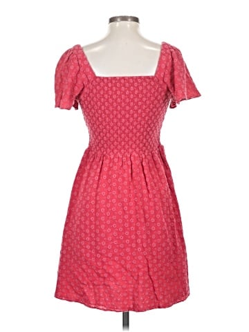 Madewell Eyelet Lucie Smocked Mini Dress (view 2)