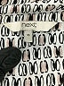Next Print Silver Long Sleeve Blouse Size 10 - photo 7