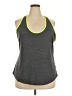 Active by Old Navy 100% Polyester Gray Active Tank Size XXL - photo 1
