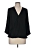 Tart 100% Polyester Black 3/4 Sleeve Blouse Size M - photo 1