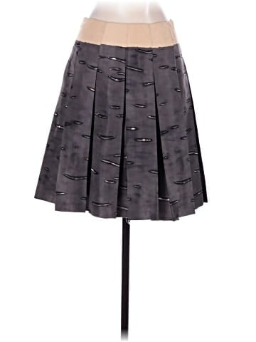 Prada Abstract Pleated Skirt (view 2)