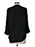 Tart 100% Polyester Black 3/4 Sleeve Blouse Size M - photo 2