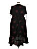 Torrid 100% Polyester Black Casual Dress Size 3X Plus (3) - photo 2