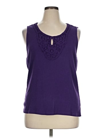 Charter Club Sleeveless T-Shirt (view 1)