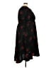 Torrid 100% Polyester Black Casual Dress Size 3X Plus (3) - photo 4