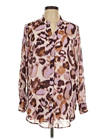Belle By Kim Gravel Long Sleeve Blouse (view 1)