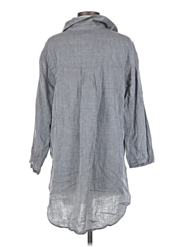 Cos 3/4 Sleeve Button-Down Shirt (view 2)