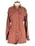 BDG 100% Lyocell Solid Brown Romper Size XS - photo 1