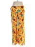 Unbranded 100% Nylon Print Yellow Casual Pants Size L - photo 2
