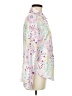 Unbranded 100% Polyester Floral Pink Long Sleeve Blouse Size M - photo 4