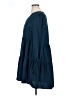 o.p.t 100% Polyester Solid Blue Casual Dress Size XL - photo 5