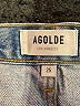 AGOLDE 100% Cotton Blue Denim Shorts Size 25 waist - photo 3