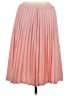 Talbott 100% Polyester Solid Pink Casual Skirt Size M - photo 2