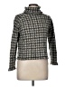 Madewell Houndstooth Gray Turtleneck Sweater Size M - photo 1