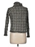 Madewell Houndstooth Gray Turtleneck Sweater Size M - photo 2