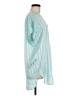 Saks Fifth Avenue 100% Polyester Teal Short Sleeve Blouse Size M - photo 4