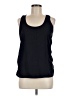 Ann Taylor 100% Polyester Black Tank Top Size M - photo 1