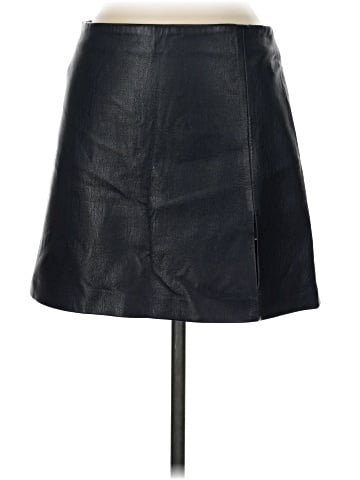 Sunday Best Faux Leather Skirt (view 1)