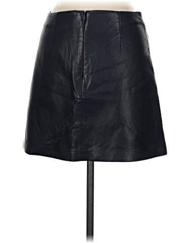 Sunday Best Faux Leather Skirt (view 2)