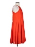 Greylin 100% Polyester Solid Orange Casual Dress Size XS - photo 4