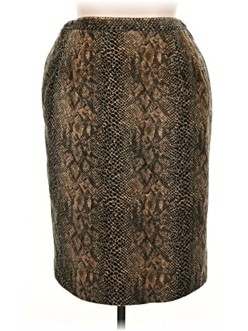 Harve Benard by Benard Holtzman Faux Leather Skirt (view 1)