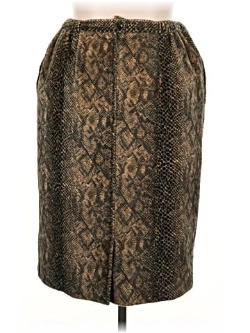 Harve Benard by Benard Holtzman Faux Leather Skirt (view 2)