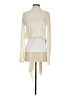 Velvet 100% Cotton Ivory Cardigan Size S - photo 2