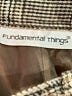 Fundamental Things Houndstooth Gray Casual Pants Size 0 - photo 7