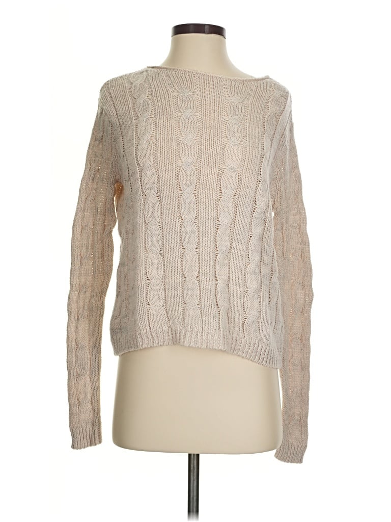 Pre-owned Forever 21 Pullover Sweater In Tan