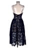 Self-Portrait 100% Polyester Blue Cocktail Dress Size 6 - photo 2