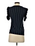 Ann Taylor LOFT Black Short Sleeve Top Size XS - photo 2