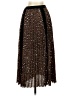 Stradivarius Animal Print Brown Casual Skirt Size S - photo 1