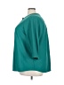Croft & Barrow Teal 3/4 Sleeve Blouse Size 3X - photo 5