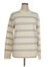 Theory Stripes Ivory Wool Pullover Sweater Size XL - photo 1