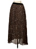 Stradivarius Animal Print Brown Casual Skirt Size S - photo 2