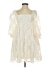Assorted Brands Ivory Casual Dress Size S - photo 1
