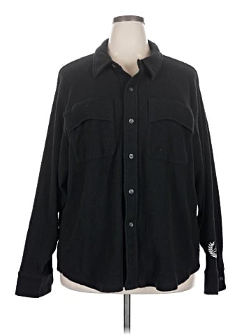 Victoria's Secret Pink Long Sleeve Button-Down Shirt (view 1)