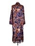 Jodifl 100% Polyester Paisley Blue Casual Dress Size L - photo 2