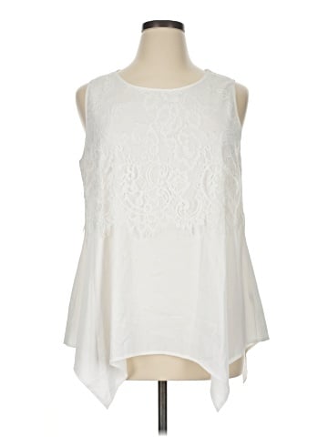 BLOOMCHIC Sleeveless Blouse (view 1)