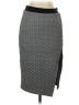 HD in Paris Houndstooth Gray Black Formal Skirt Size 4 - photo 1
