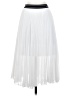 Topshop 100% Polyester White Formal Skirt Size 4 - photo 1