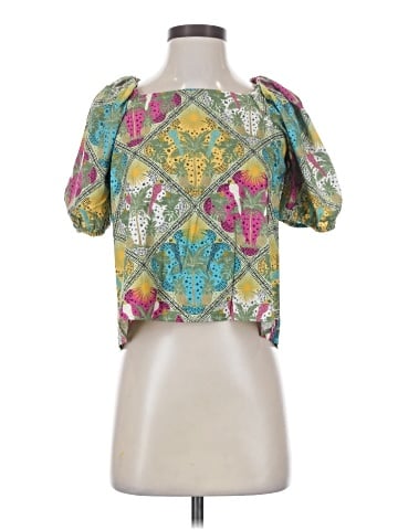 Ann Taylor LOFT Short Sleeve Blouse (view 1)