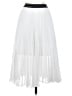 Topshop 100% Polyester White Formal Skirt Size 4 - photo 2