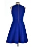 Milly Solid Blue Cocktail Dress Size 12 - photo 2